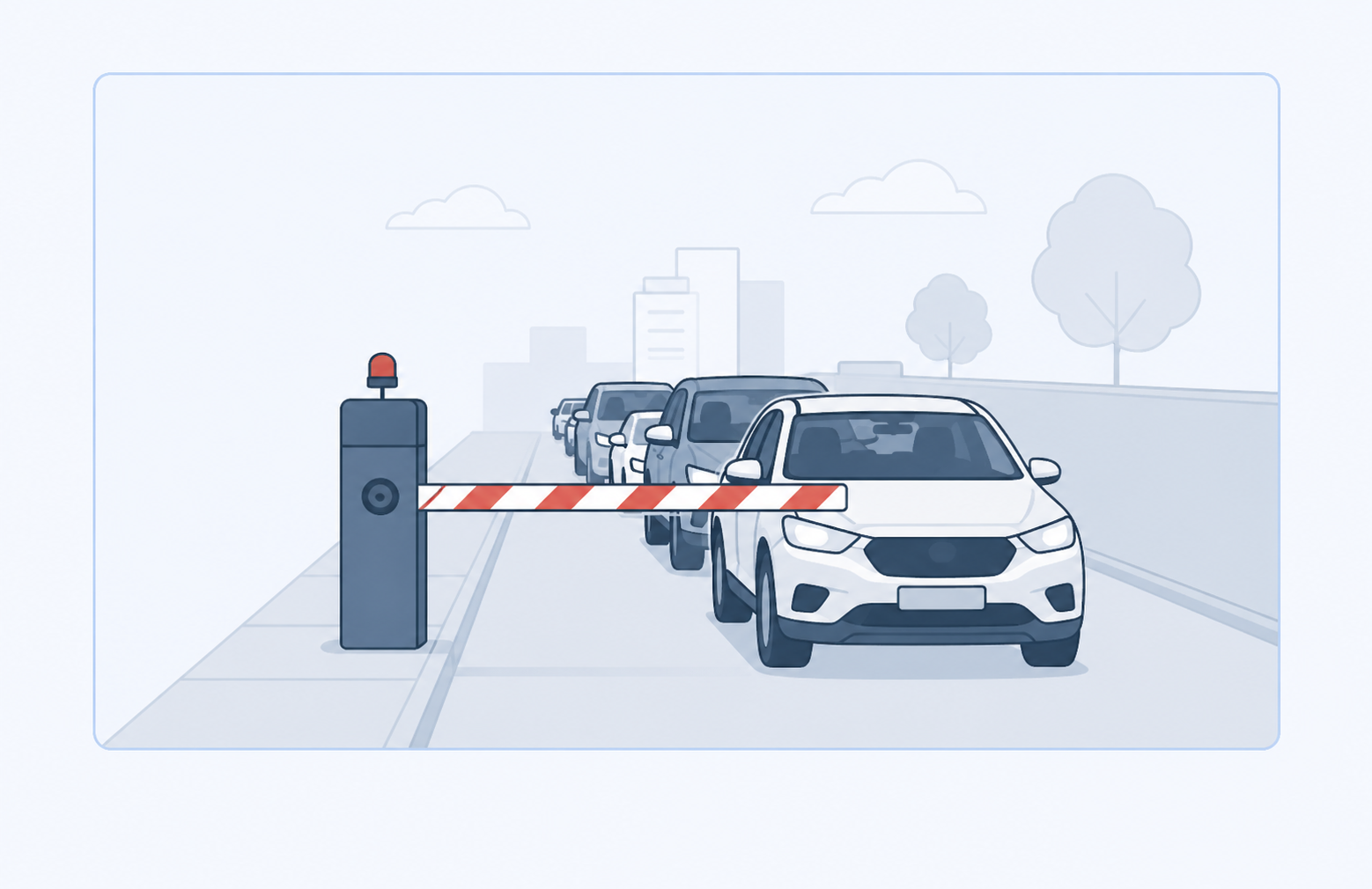 Control de acceso vehicular en condominios y urbanizaciones